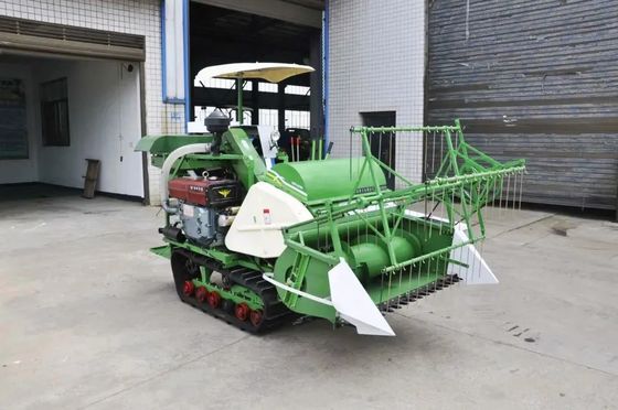 Self Propelled Farm Combine Harvester Light Weight Track Combine Harvester