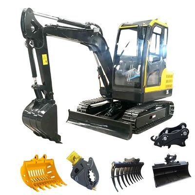 2800mm Crawler Excavator Hydraulic Energy Saving Mini Powerful