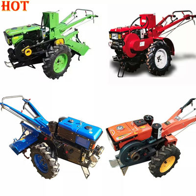 Agricultrue 2 Wheel Walk Behind Tractor Multifunction Motocultor Power Tiller