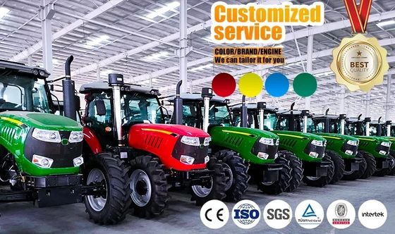 Convenient Maintenance 4 Wheel Drive Garden Tractor Walking 30 Hp Mini Tractor