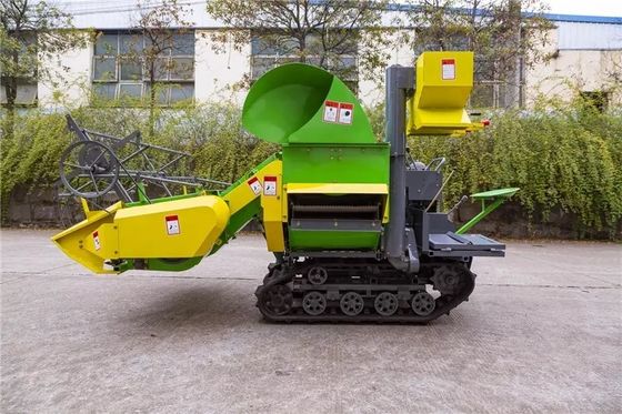 20HP Paddy Rice Harvester Save Manpower Mini Paddy Harvesting Machine
