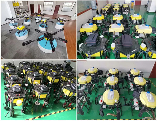 4 Axis Agricultural Spray Drone 16L Aircraft Mist Agriculture Farm Sprayer