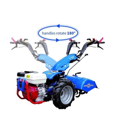 BCS Cultivator Tiller Rotary Hoe Reduce Dust Hand Held Rotary Tiller