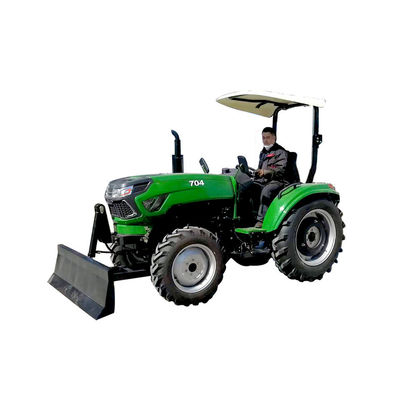 70HP Front Loader Trailer Four Wheel Tractor With Agricultural Machinery Parts