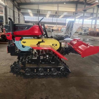 4WD Agricultural Crawler Tractor 25 Hp Mini Tractor With Farming Implements