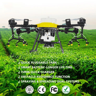 Easy Operation Agriculture Pesticide Spray Drone 10L FCC Professional