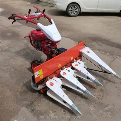Soybean Grain Farm Combine Harvester Diesel Petrol Small Corn Harvester