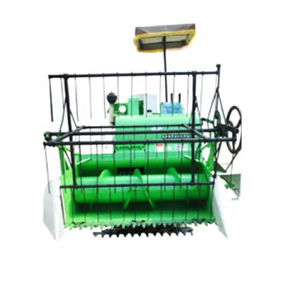 Full Feed Farm Combine Harvester Wheat Rice Mini Grain Harvester