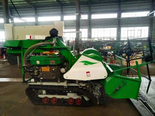 Self Propelled Farm Combine Harvester Light Weight Track Combine Harvester