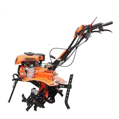 Greatly Improved Mini Gasoline Power Weeder Lightweight Small Electric Tiller