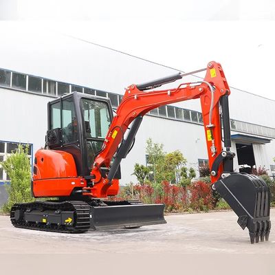 Mini Small Micro Digger Excavator Anti Collision 2 Ton Mini Excavator