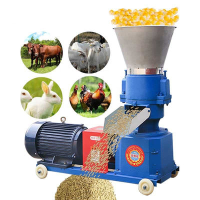 Small Scale Fish Food Pellet Machine Diesel Engine Manual Model