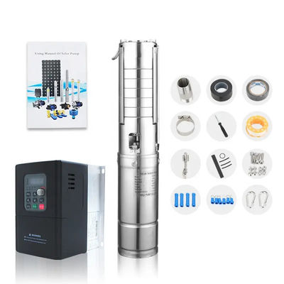 TUV 10hp Submersible Water Pump DC Inverters High Pressure Water Pump