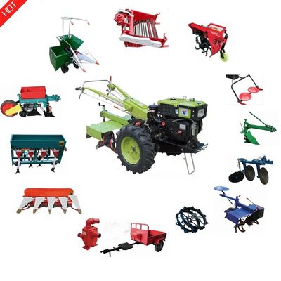 22hp Small Farm Tractor Motocultor Power Tiller Walk Behind Garden Tractor 20hp