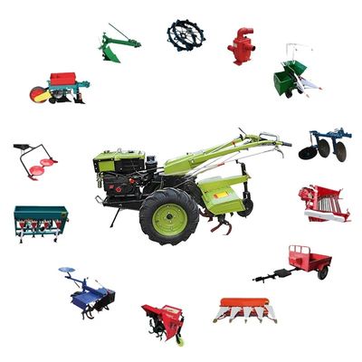 22hp Small Farm Tractor Motocultor Power Tiller Walk Behind Garden Tractor 20hp