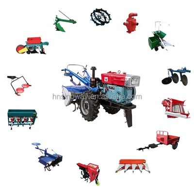 12hp Walking Farm Tractor 18hp Mini Diesel Walking Hand Tractor 16hp