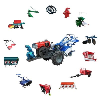 12hp Walking Farm Tractor 18hp Mini Diesel Walking Hand Tractor 16hp